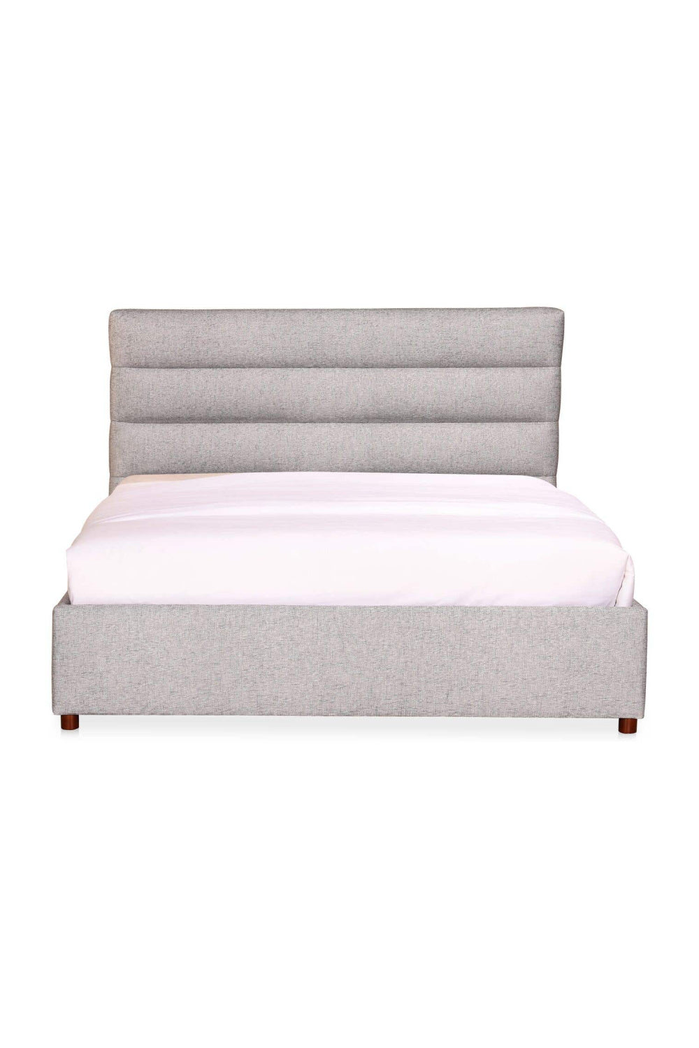 Tufted Gray King Bed | Novi Living Takio | Oroa.com