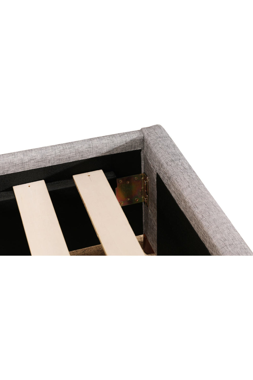 Tufted Gray King Bed | Novi Living Takio | Oroa.com