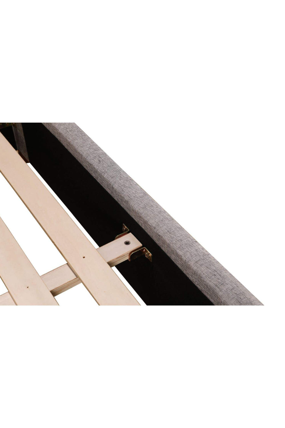 Tufted Gray King Bed | Novi Living Takio | Oroa.com