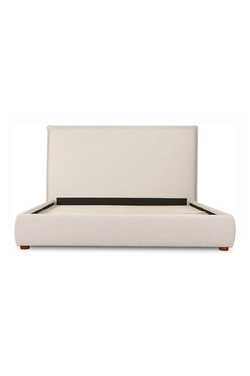 Beige Linen Blend Bed | Novi Living Luzon | Oroa.com