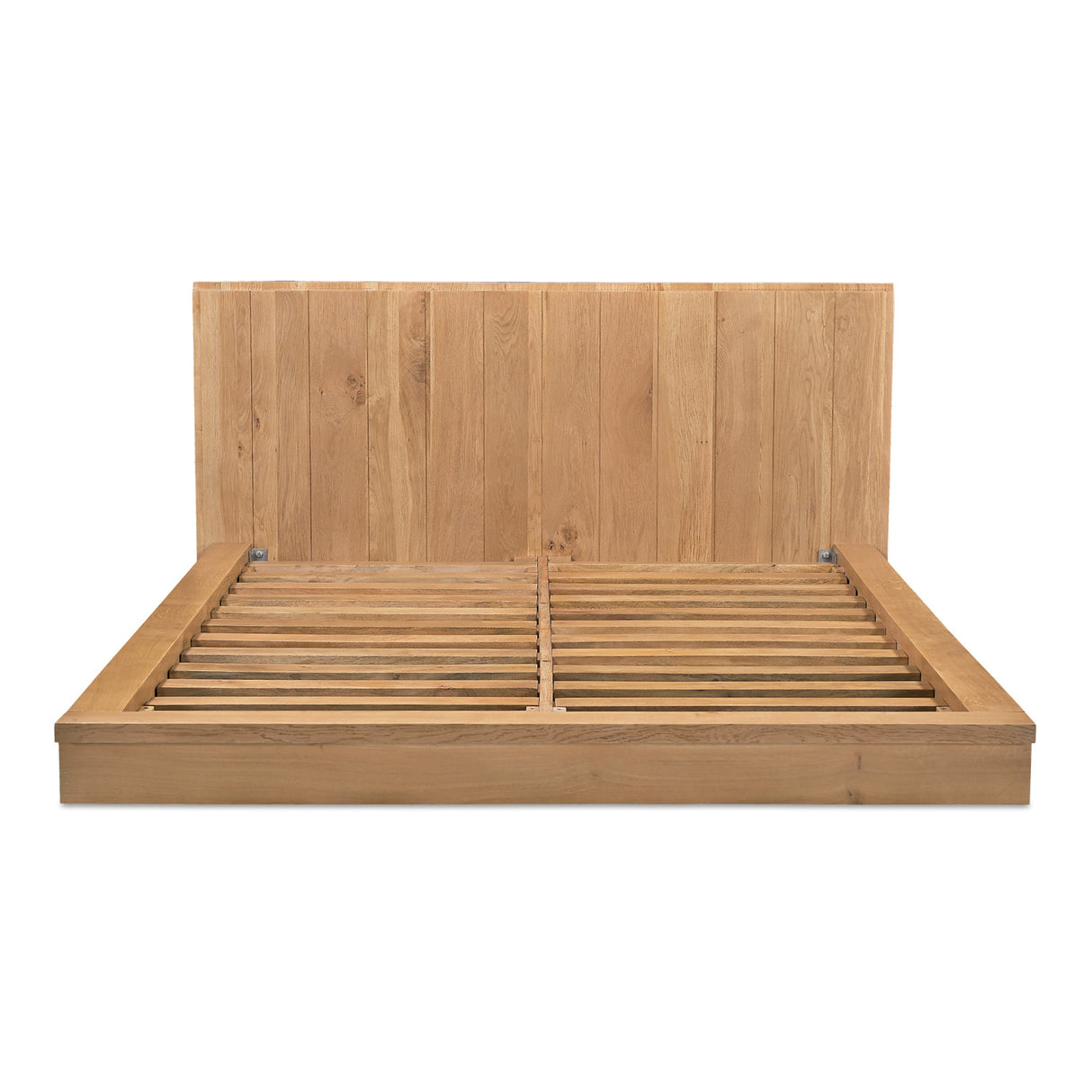 Modern European furniture - Solid Oak Wood Bed - www.oroa.com | Oroa.com