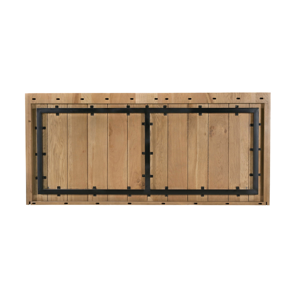 Modern European furniture - Solid Oak Wood Bed - www.oroa.com | Oroa.com