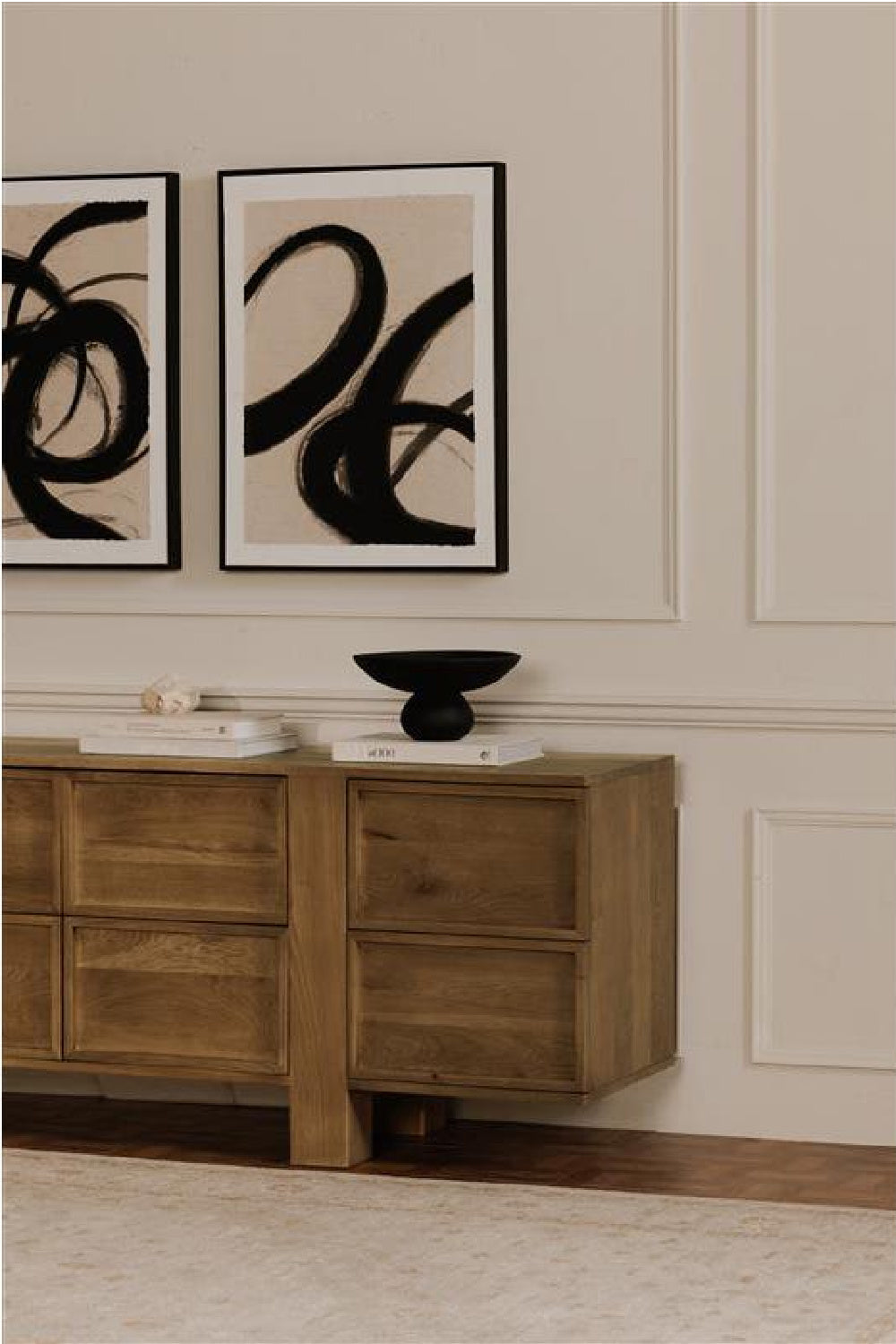 Modern European furniture - Japandi Oak 8-Drawer Dresser - www.oroa.com