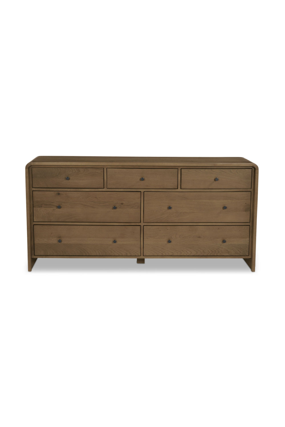 Modern European furniture - Solid Oak 7-Drawer Dresser - www.oroa.com