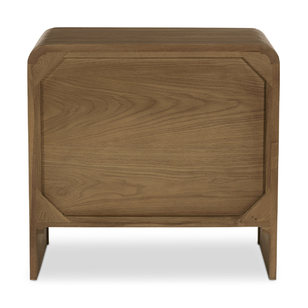 Modern European furniture - 2-Drawer Solid Oak Nightstand - www.oroa.com
