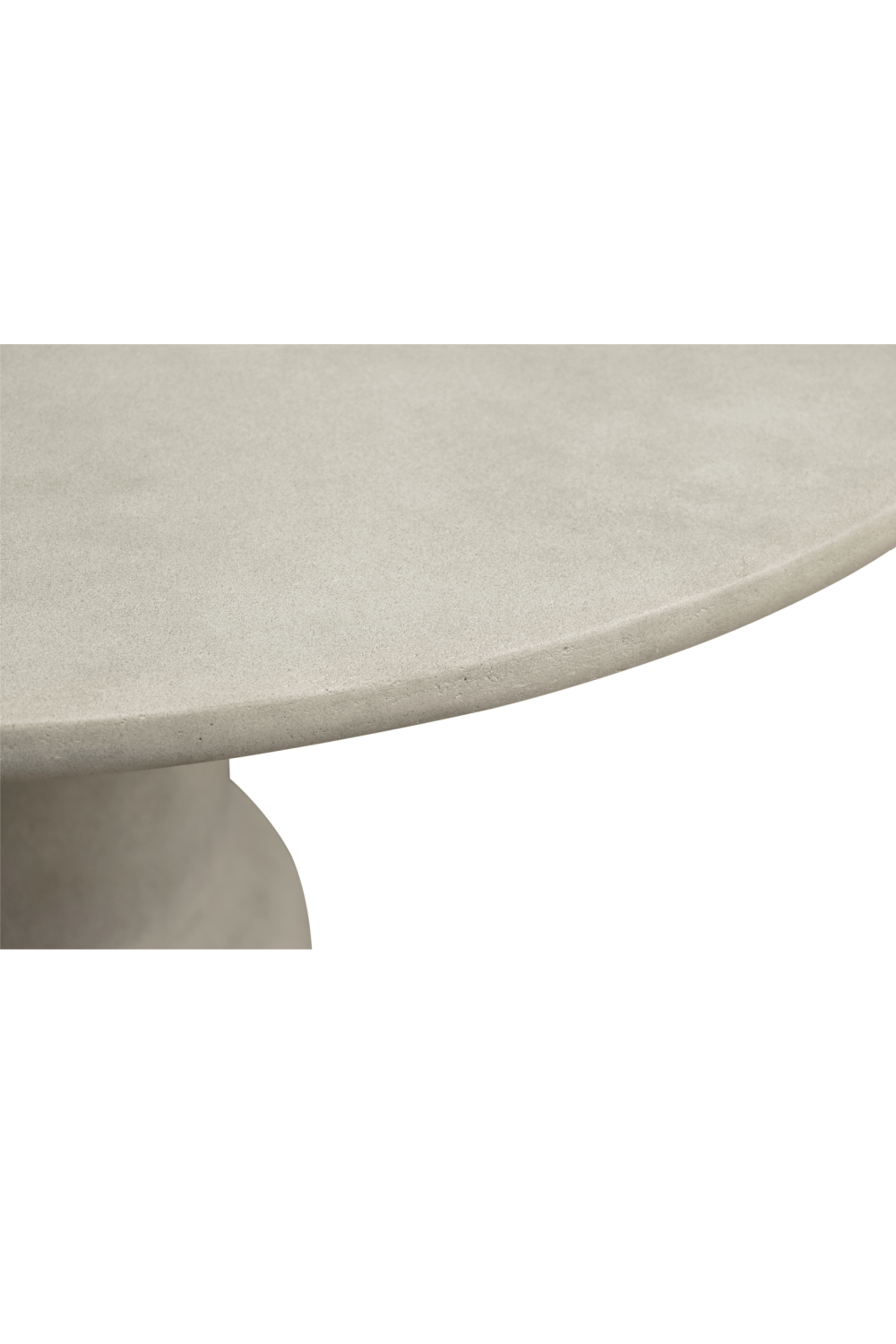 Cream Concrete Outdoor Dining Table | Novi Living Magnolia | Oroa.com