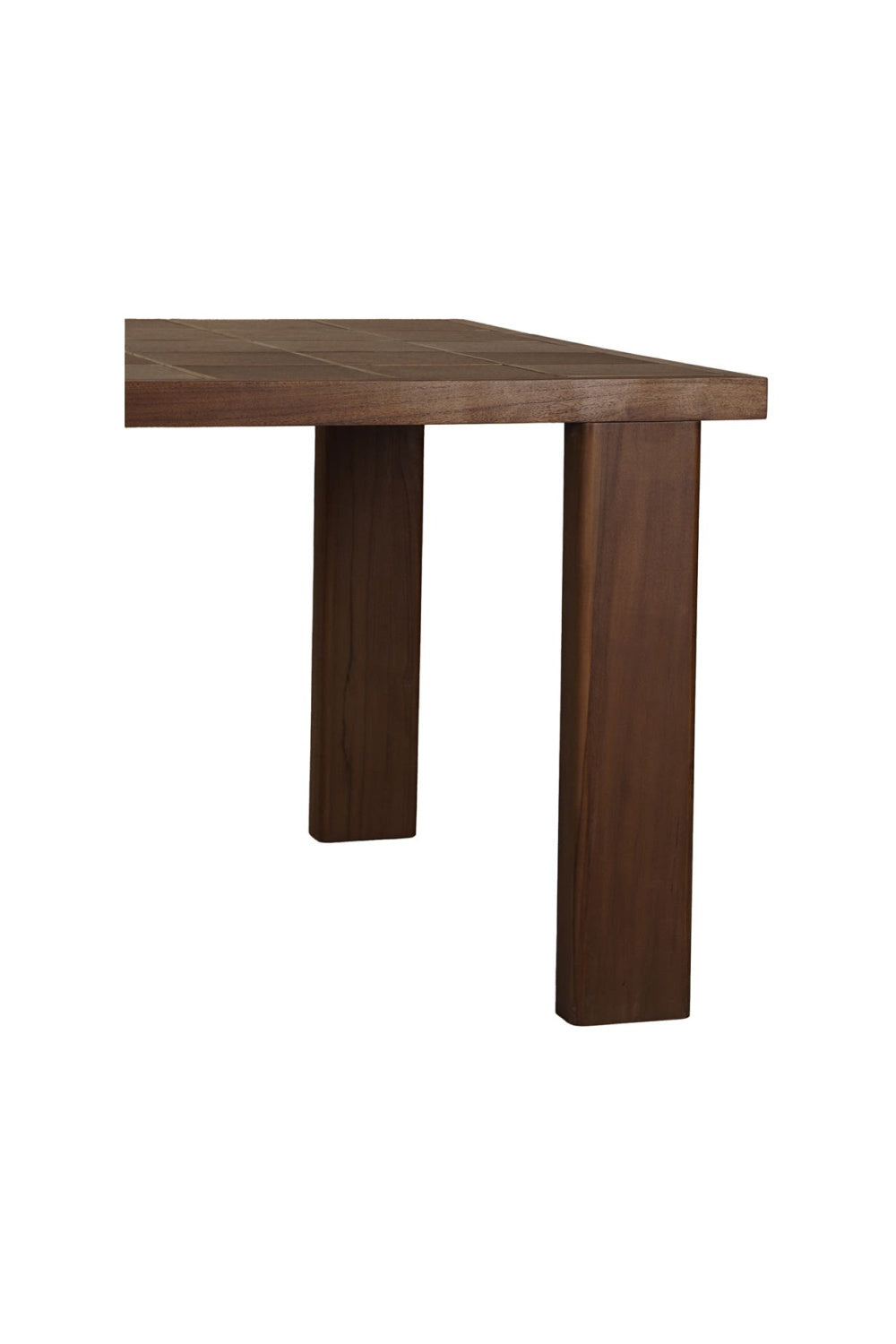 Modern European furniture - Solid Teak Outdoor Dining Table - www.oroa.com | Oroa.com