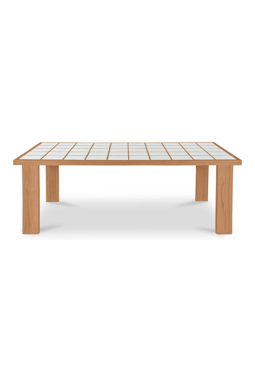 Modern European furniture - Solid Teak Outdoor Dining Table - www.oroa.com | Oroa.com