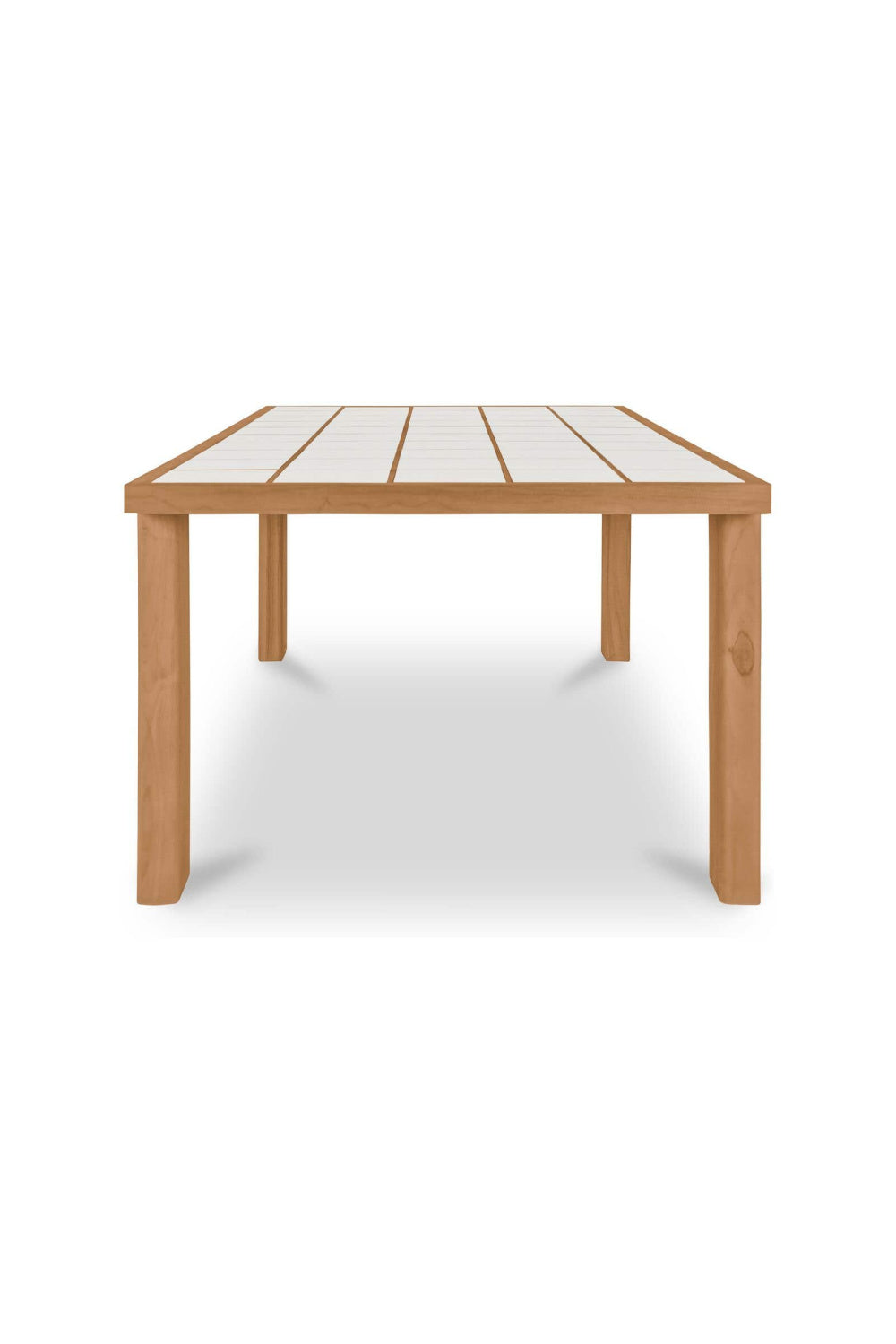 Modern European furniture - Solid Teak Outdoor Dining Table - www.oroa.com | Oroa.com