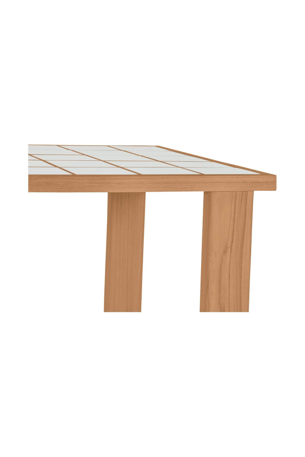 Modern European furniture - Solid Teak Outdoor Dining Table - www.oroa.com | Oroa.com