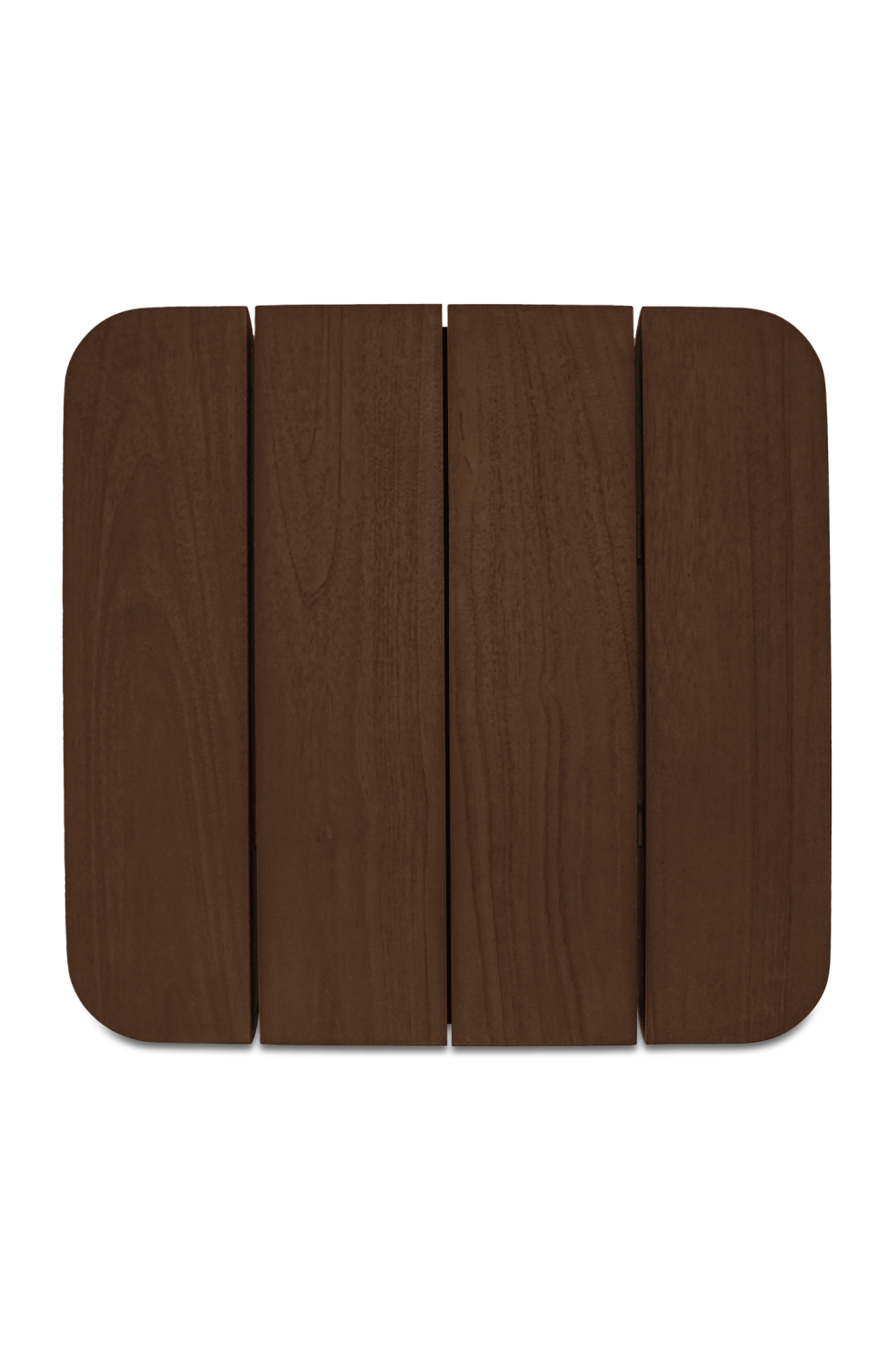 Modern European furniture - Brown Teak Outdoor Side Table - www.oroa.com | Oroa.com