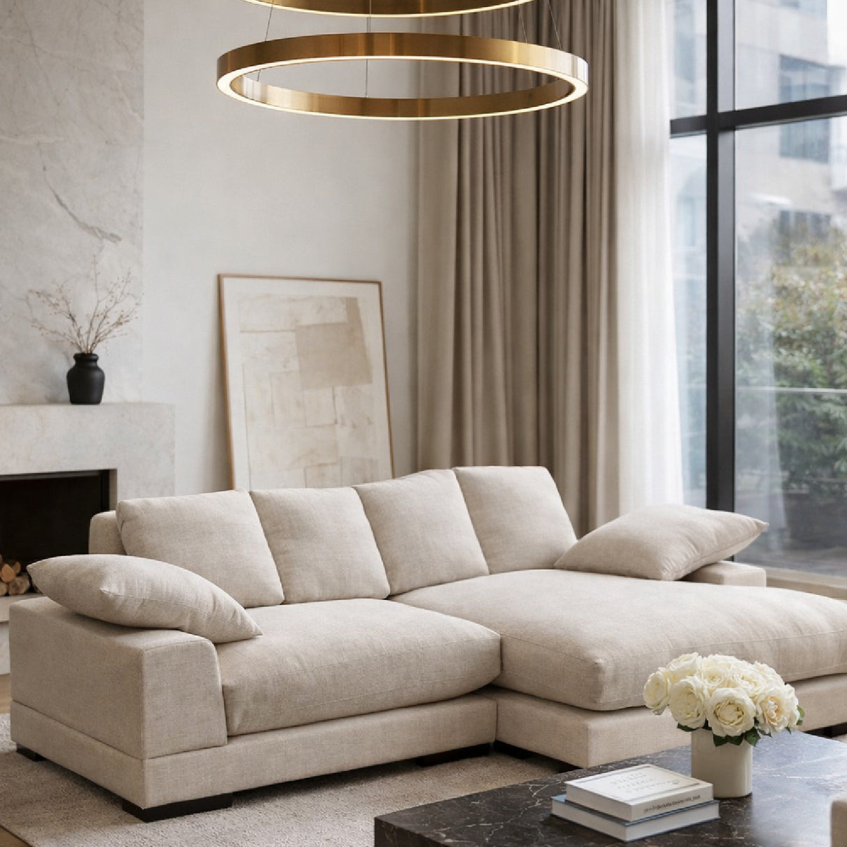 Gray Sectional Sofa | Oroa.com