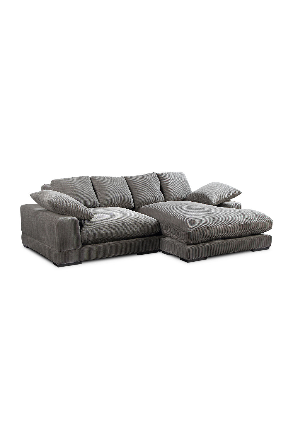Modern European furniture - Corduroy Sectional Sofa - www.oroa.com | Oroa.com