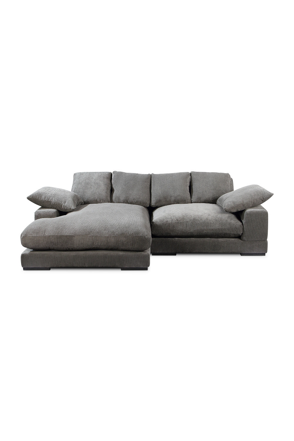 Modern European furniture - Corduroy Sectional Sofa - www.oroa.com | Oroa.com