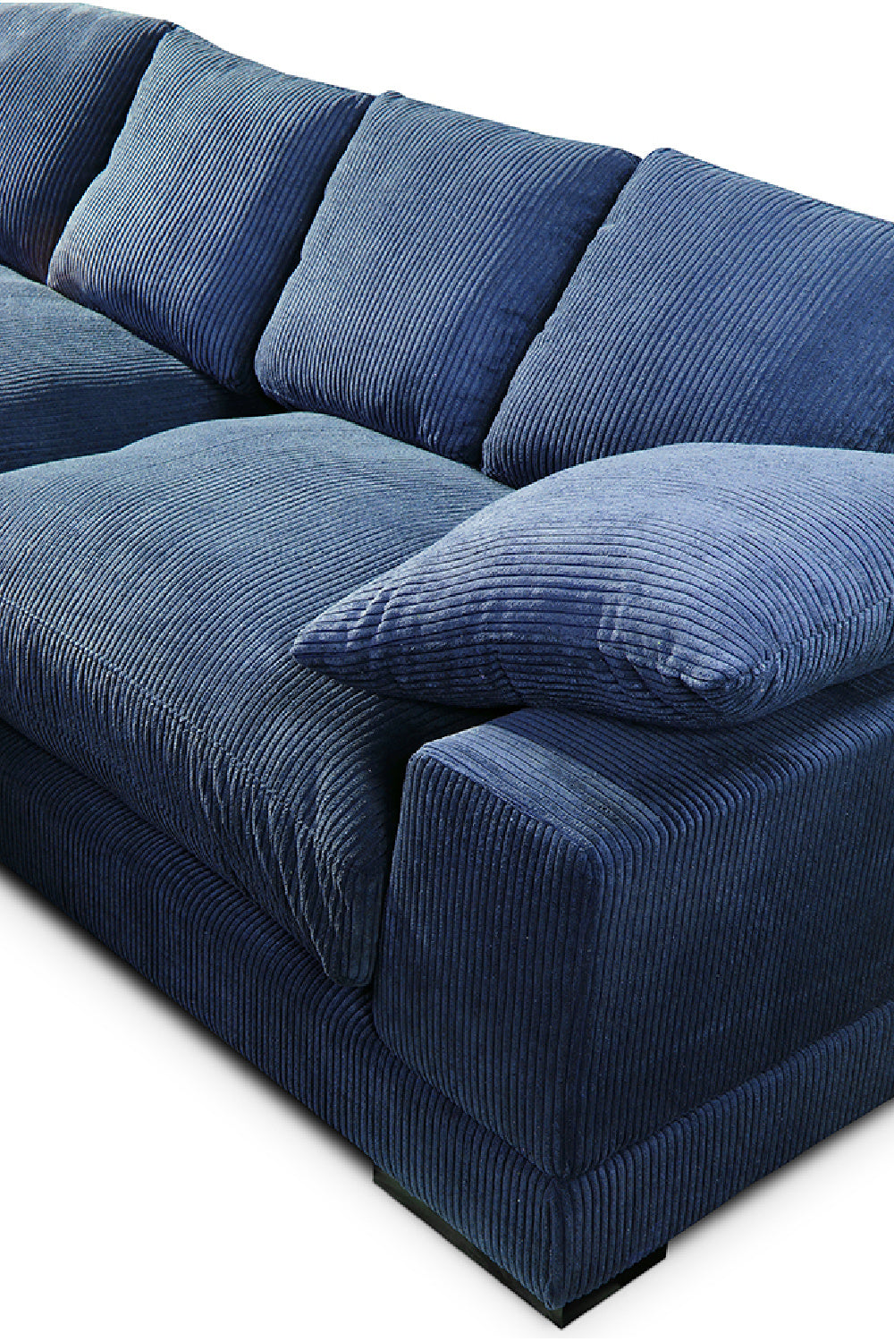 Modern European furniture - Corduroy Sectional Sofa - www.oroa.com | Oroa.com