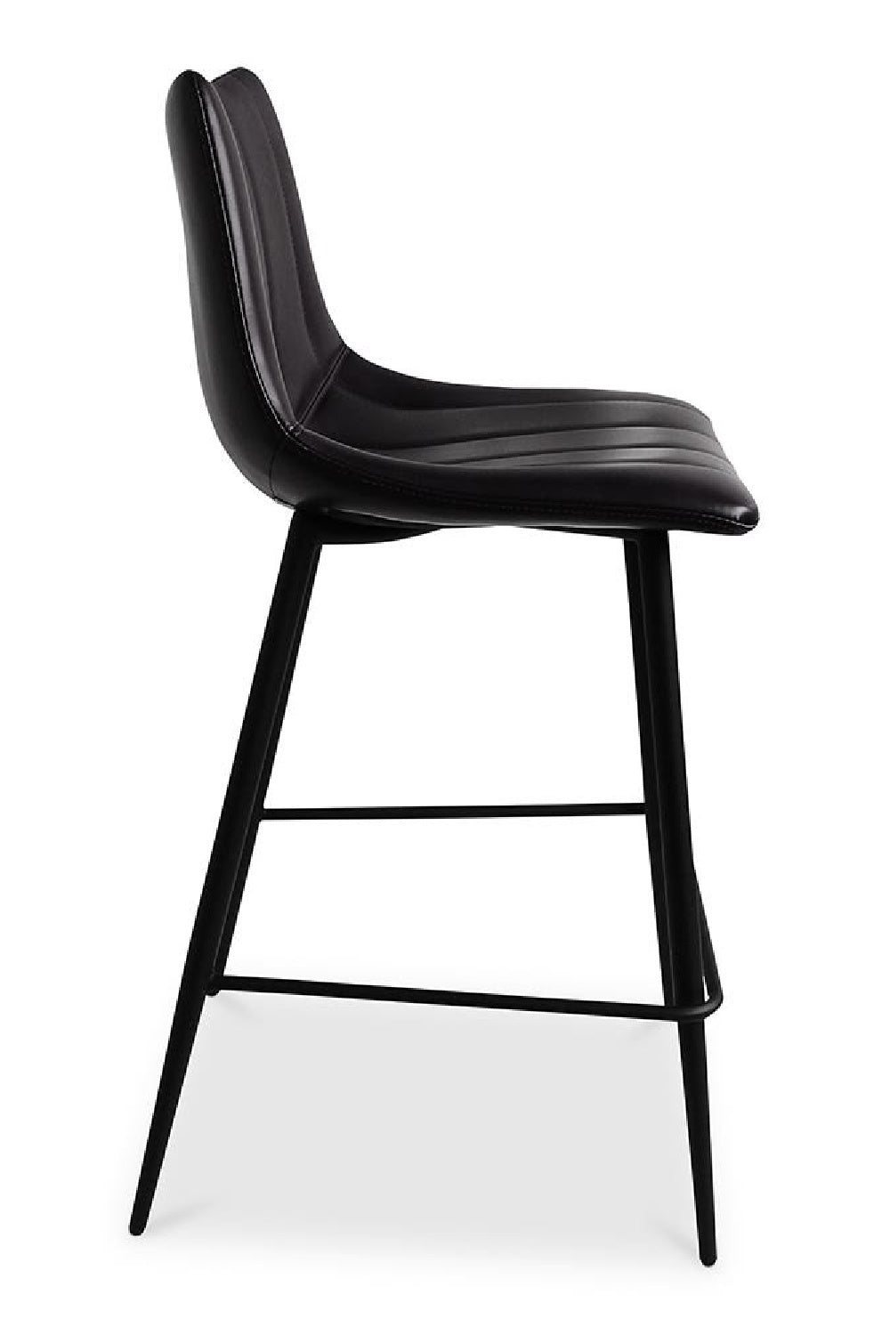Modern European furniture - Vertical Stitched Counter Stools (2) - www.oroa.com | Oroa.com