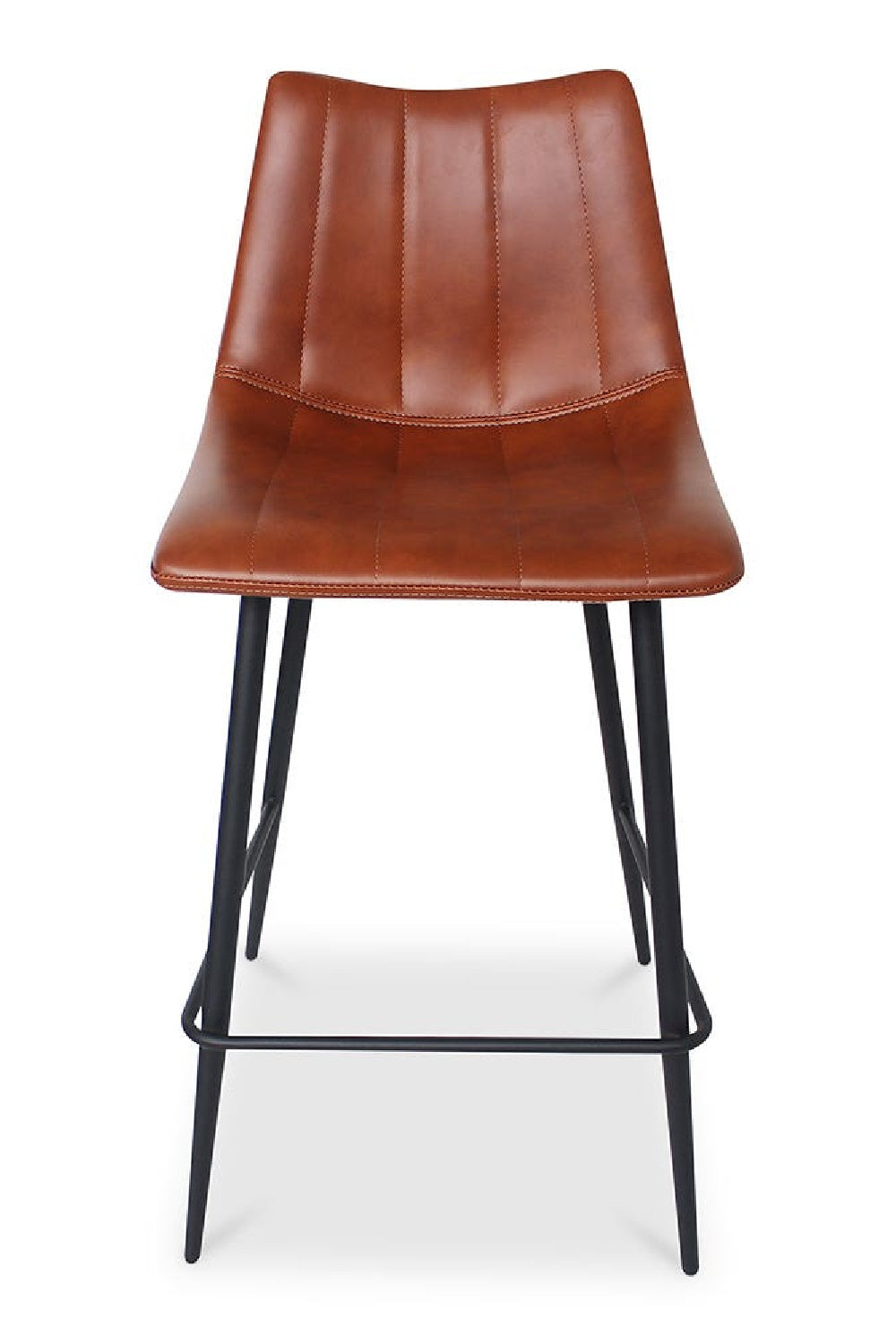 Modern European furniture - Vertical Stitched Counter Stools (2) - www.oroa.com | Oroa.com