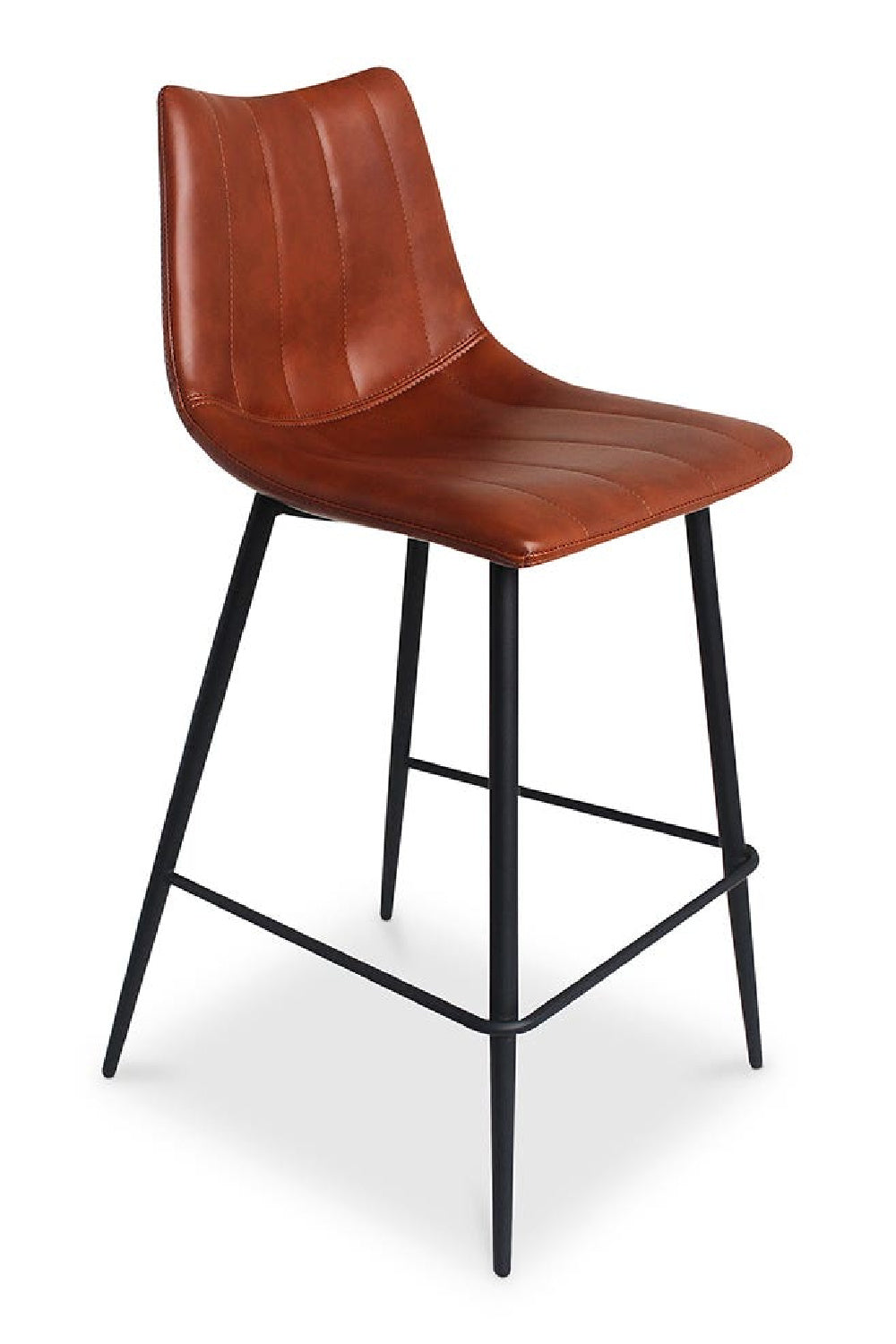 Modern European furniture - Vertical Stitched Counter Stools (2) - www.oroa.com | Oroa.com
