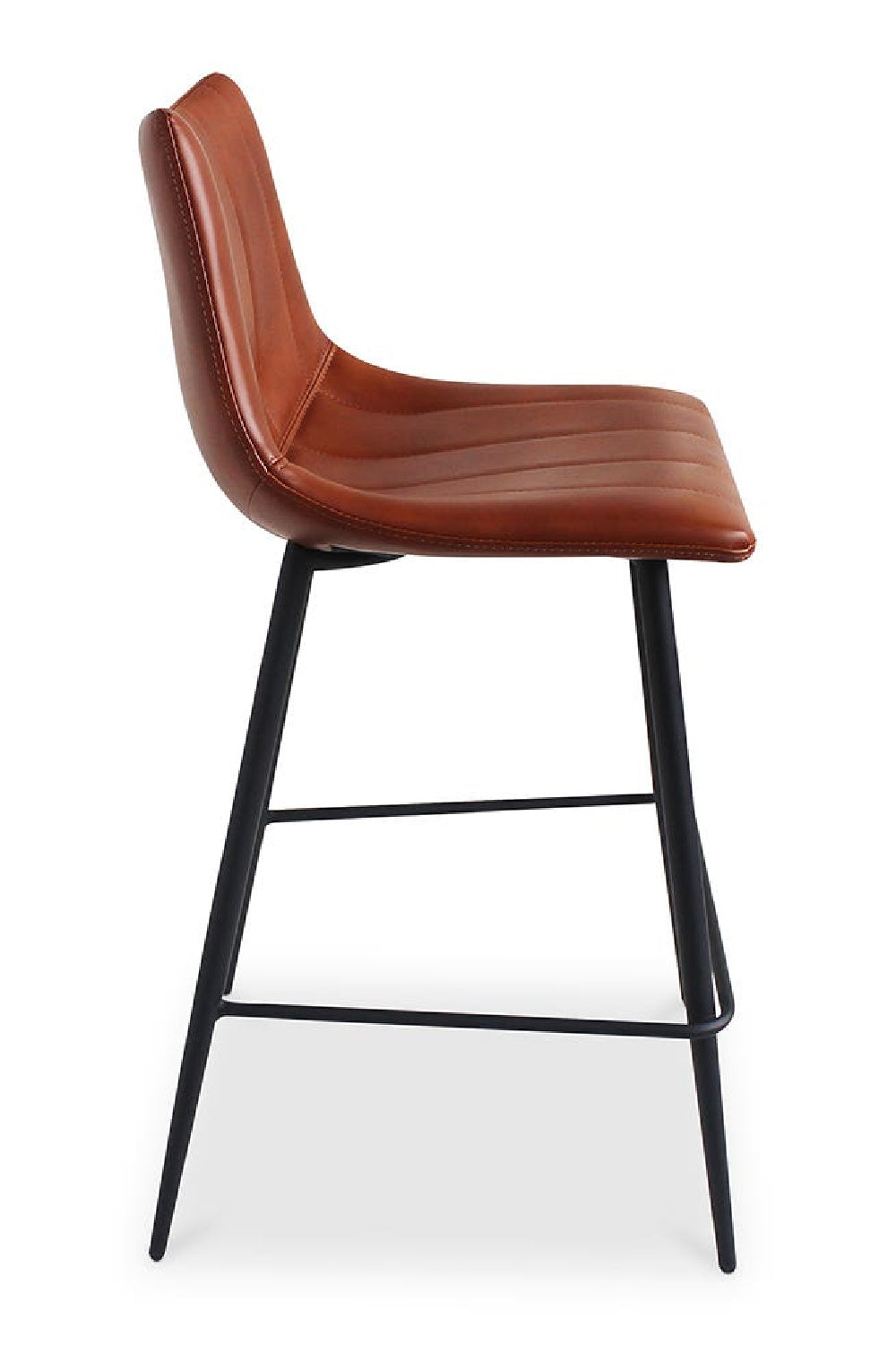 Modern European furniture - Vertical Stitched Counter Stools (2) - www.oroa.com | Oroa.com