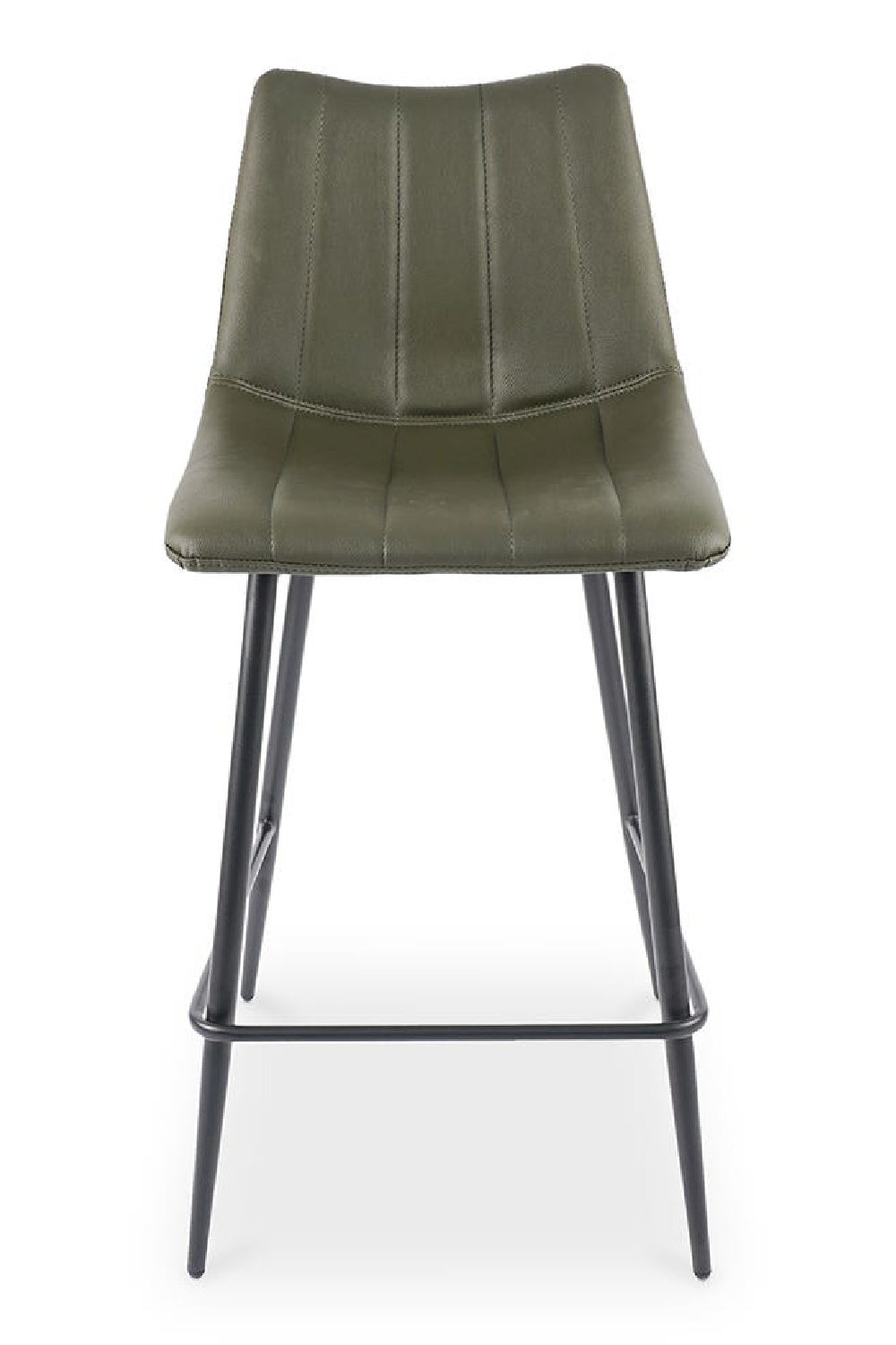 Modern European furniture - Vertical Stitched Counter Stools (2) - www.oroa.com | Oroa.com