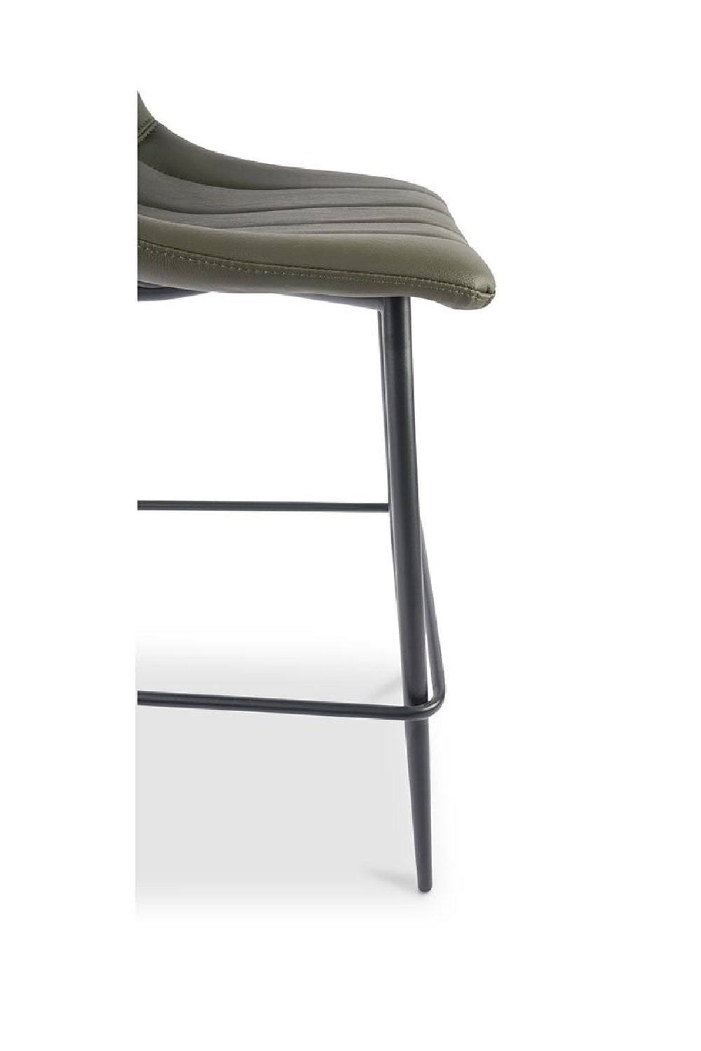 Modern European furniture - Vertical Stitched Counter Stools (2) - www.oroa.com | Oroa.com
