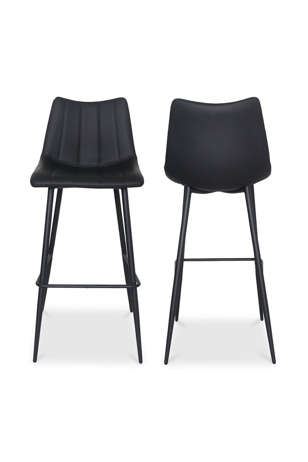 Modern European furniture - Vertical Stitched Bar Stools (2) - www.oroa.com | Oroa.com
