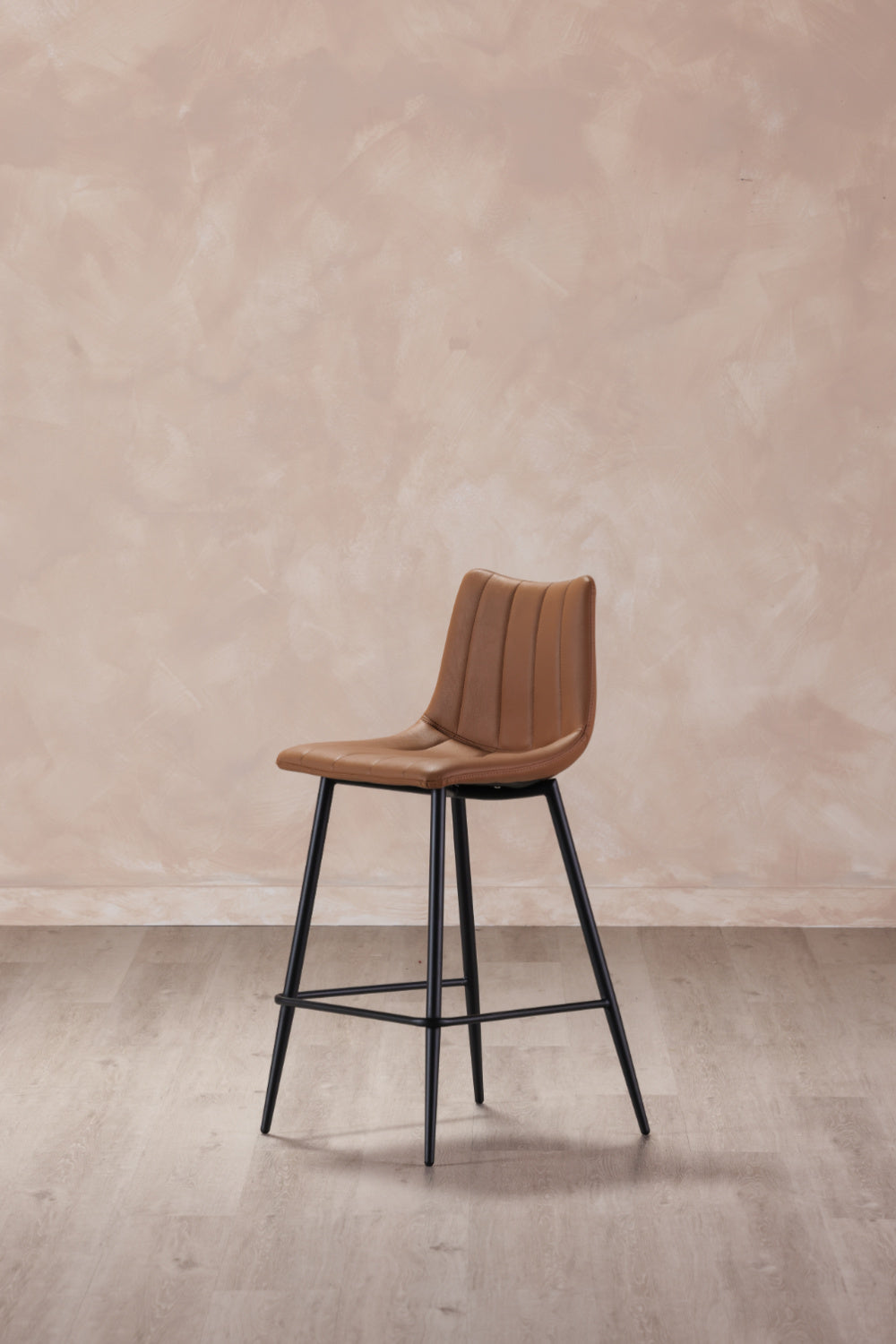Modern European furniture - Vertical Stitched Bar Stools (2) - www.oroa.com | Oroa.com