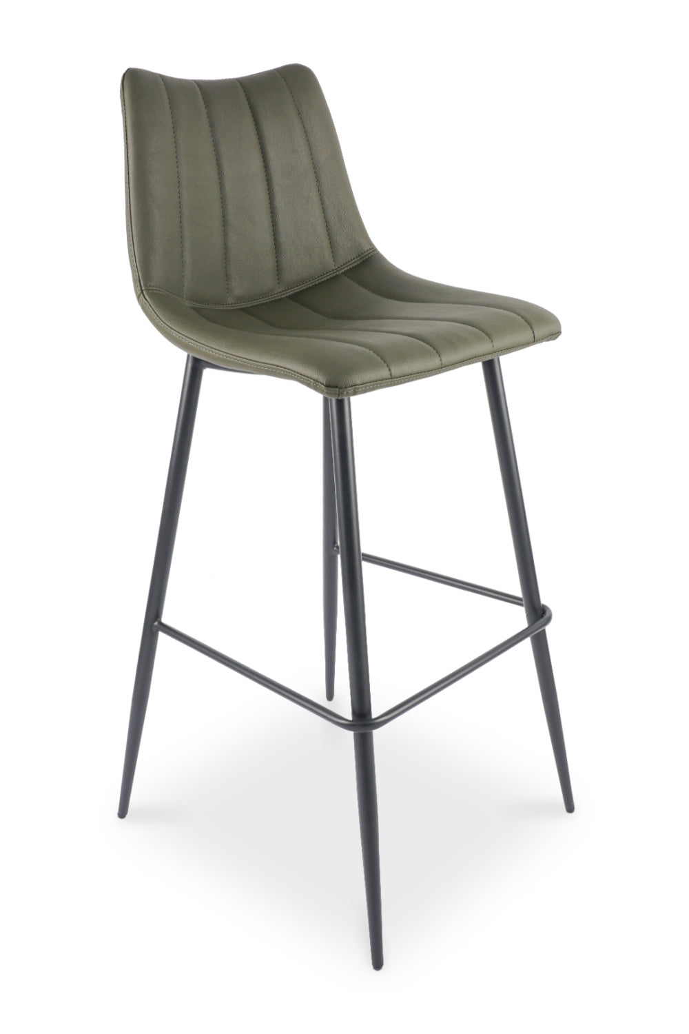 Modern European furniture - Vertical Stitched Bar Stools (2) - www.oroa.com | Oroa.com