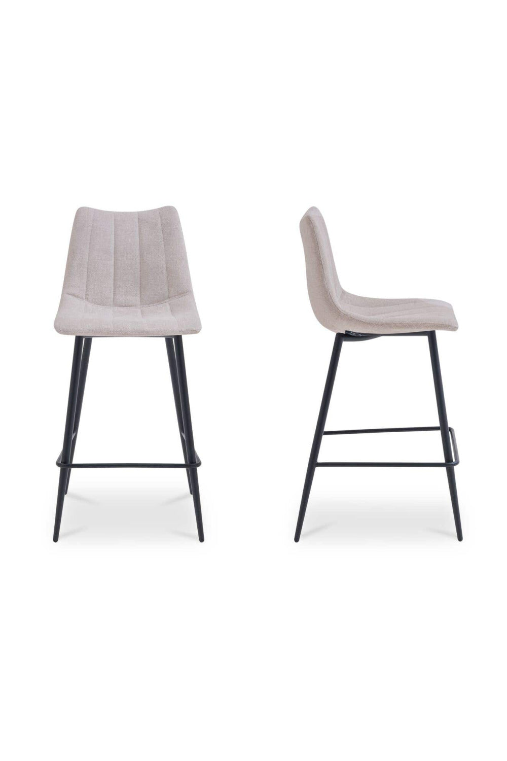 Modern European furniture - Vertical Stitched Bar Stools (2) - www.oroa.com | Oroa.com