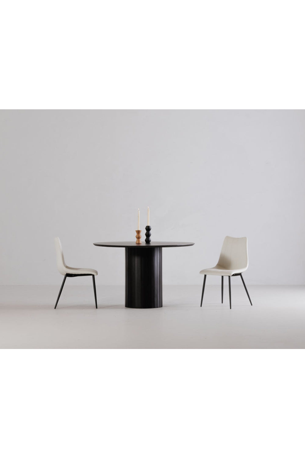 Modern European furniture - Vertical Stitched Dining Chairs (2) - www.oroa.com | Oroa.com