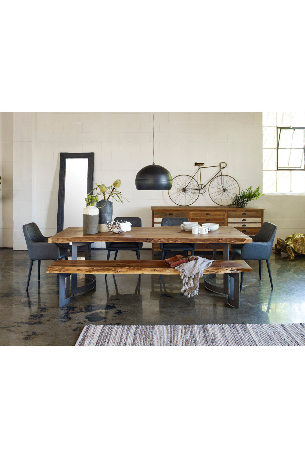 Modern European furniture - Solid Acacia Wood Dining Table - www.oroa.com | Oroa.com