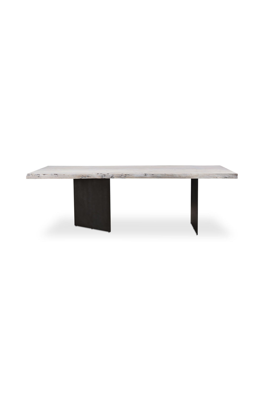 Modern European furniture - Whitewashed Acacia Dining Table - www.oroa.com | Oroa.com