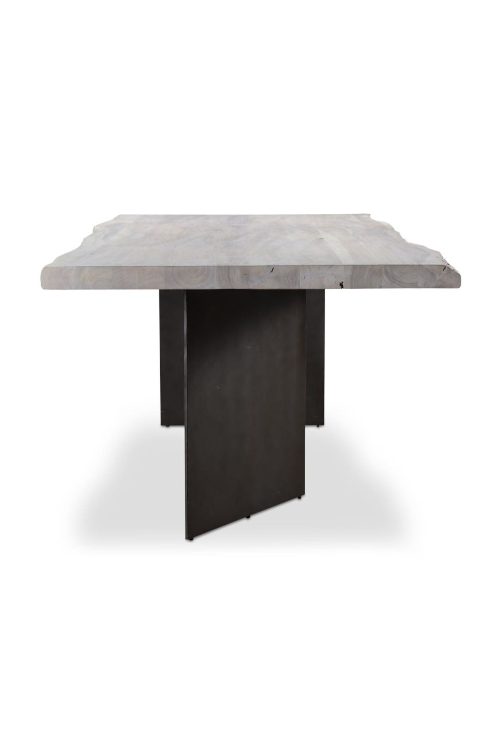 Modern European furniture - Whitewashed Acacia Dining Table - www.oroa.com | Oroa.com