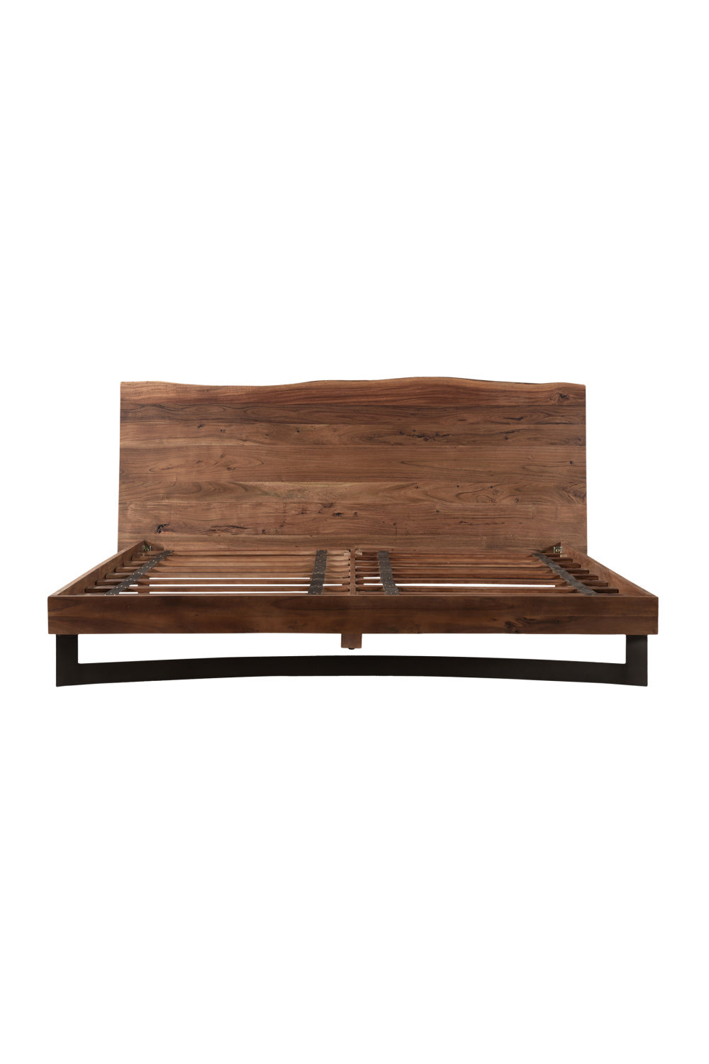 Modern European furniture - Rustic Natural Acacia Bed - www.oroa.com | Oroa.com