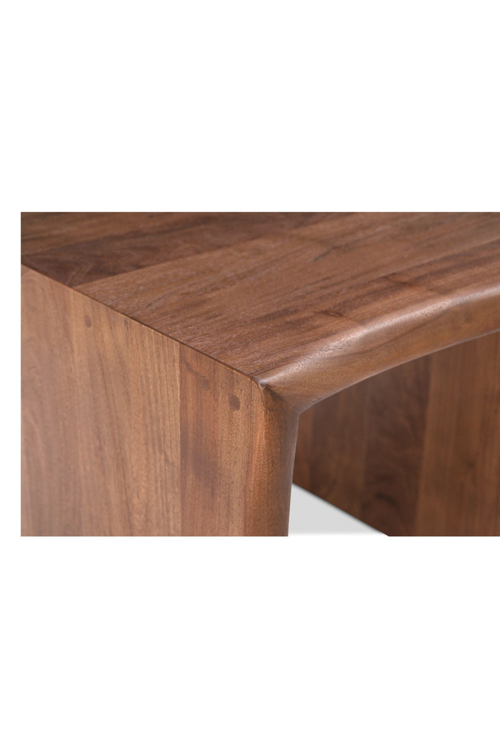 Modern European furniture - Brown Acacia Side Table - www.oroa.com