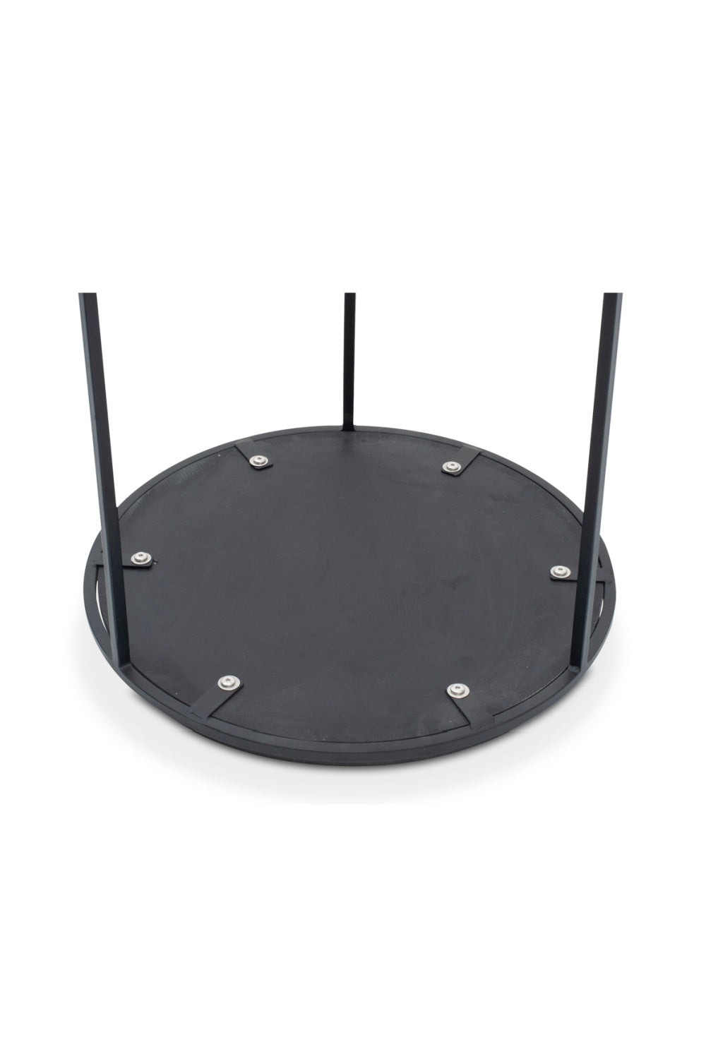 Modern European furniture - Black Lava Stone Nesting Tables (2) - www.oroa.com