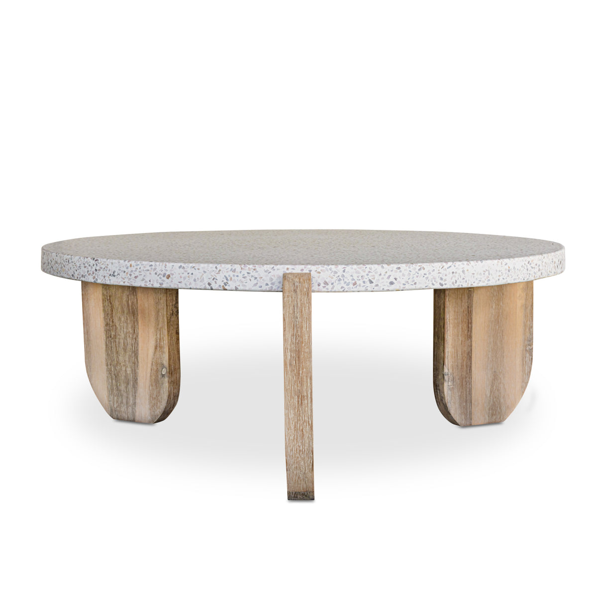 Acacia Legged Round Coffee Table | Novi Living Wunder | Oroa.com