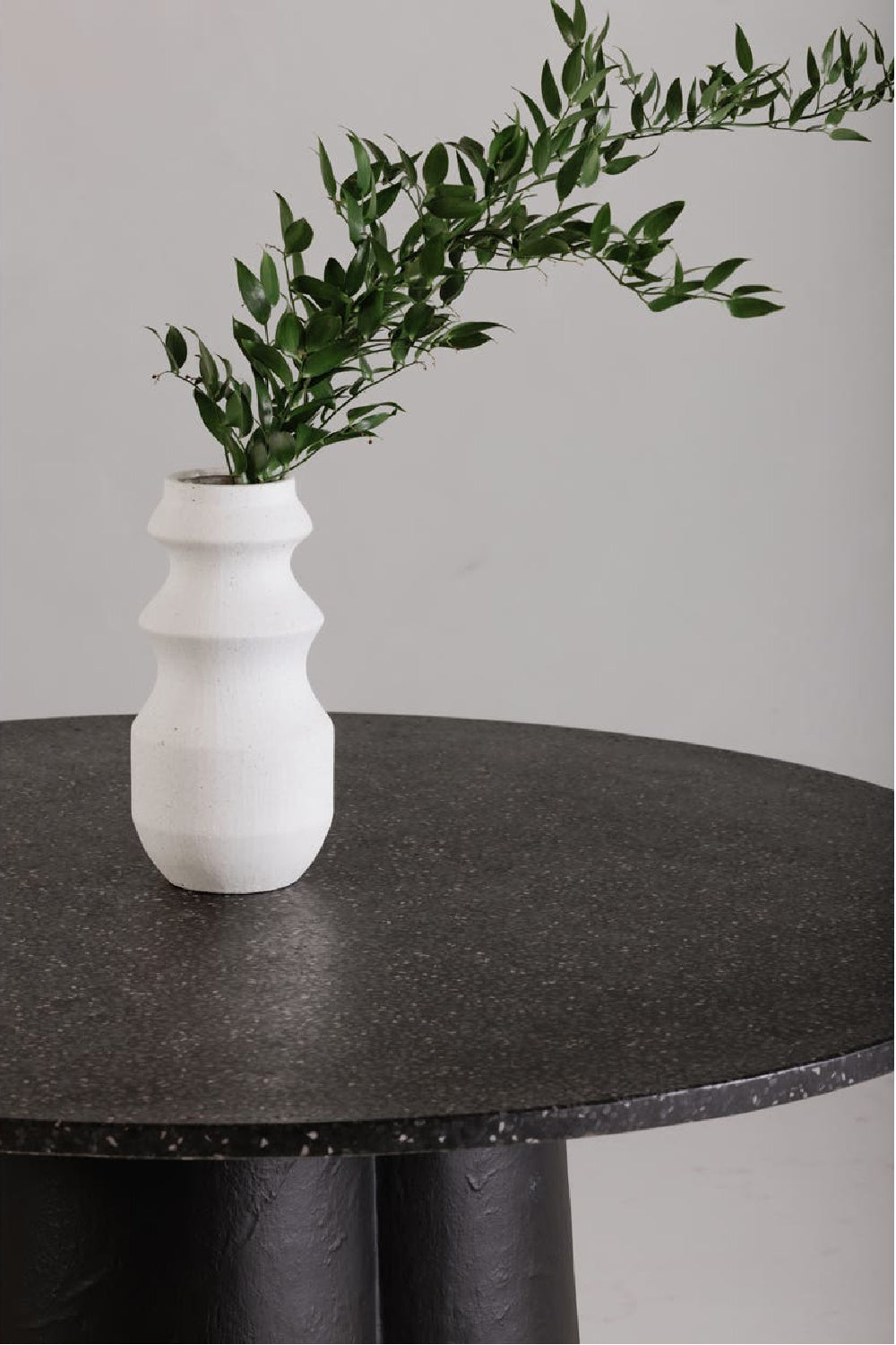 Modern European furniture - Black Terrazzo Indoor/Outdoor Dining Table - www.oroa.com | Oroa.com