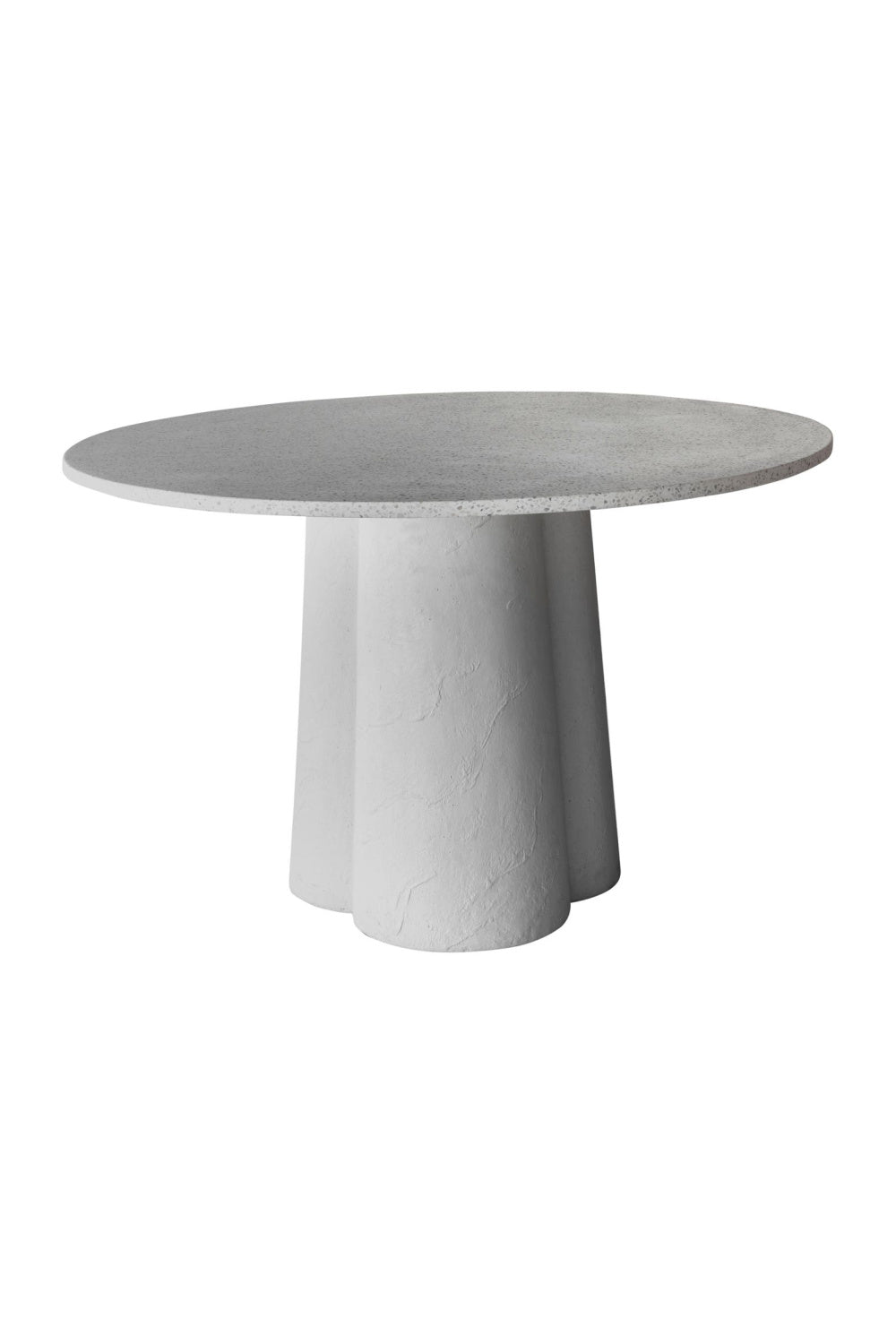 Modern European furniture - White Terrazzo Indoor/Outdoor Dining Table - www.oroa.com