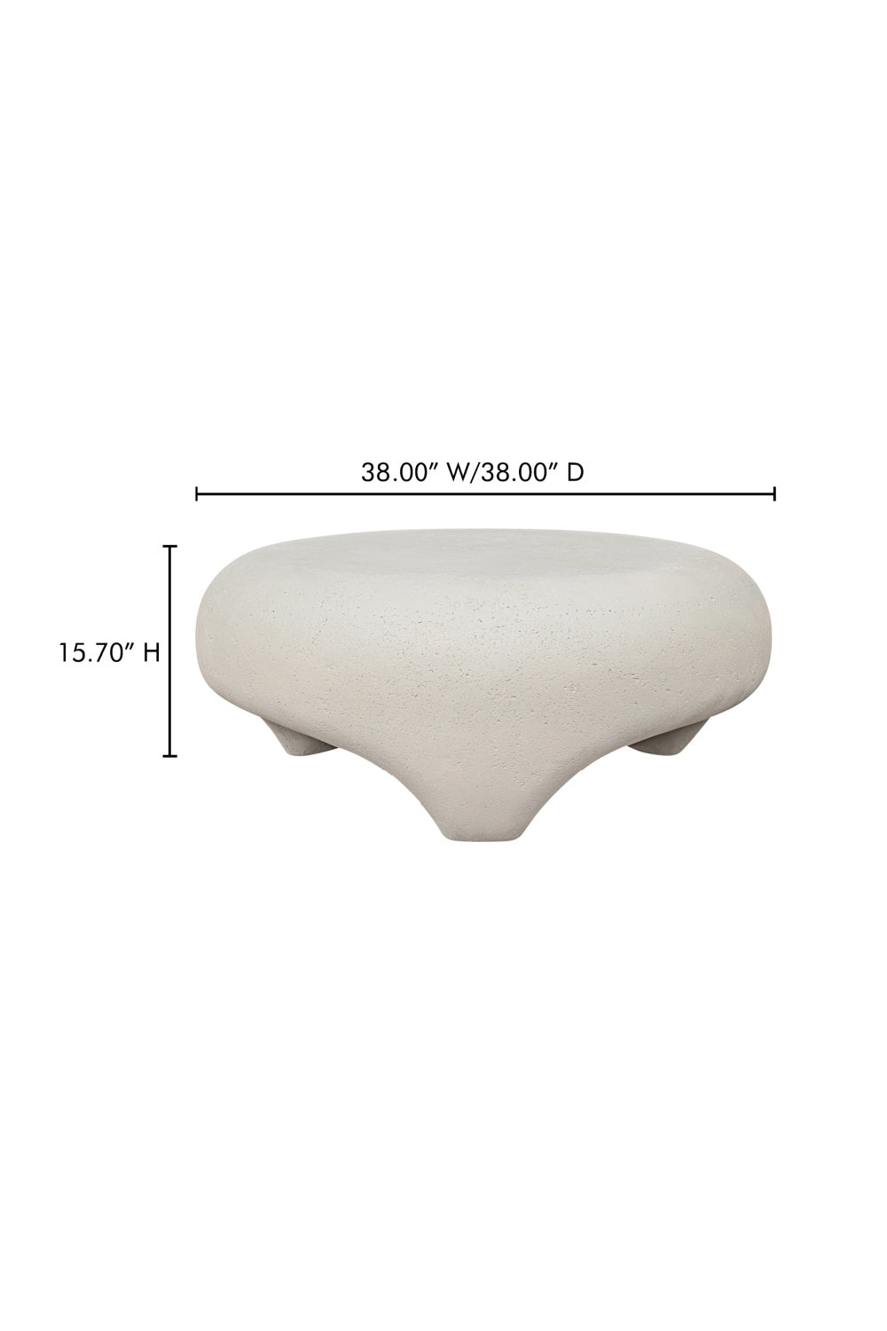 Modern European furniture - Modern Concrete Outdoor Coffee Table - www.oroa.com