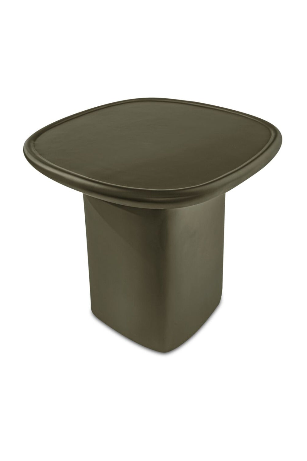 Modern European furniture - Square Concrete Outdoor Side Table - www.oroa.com | Oroa.com