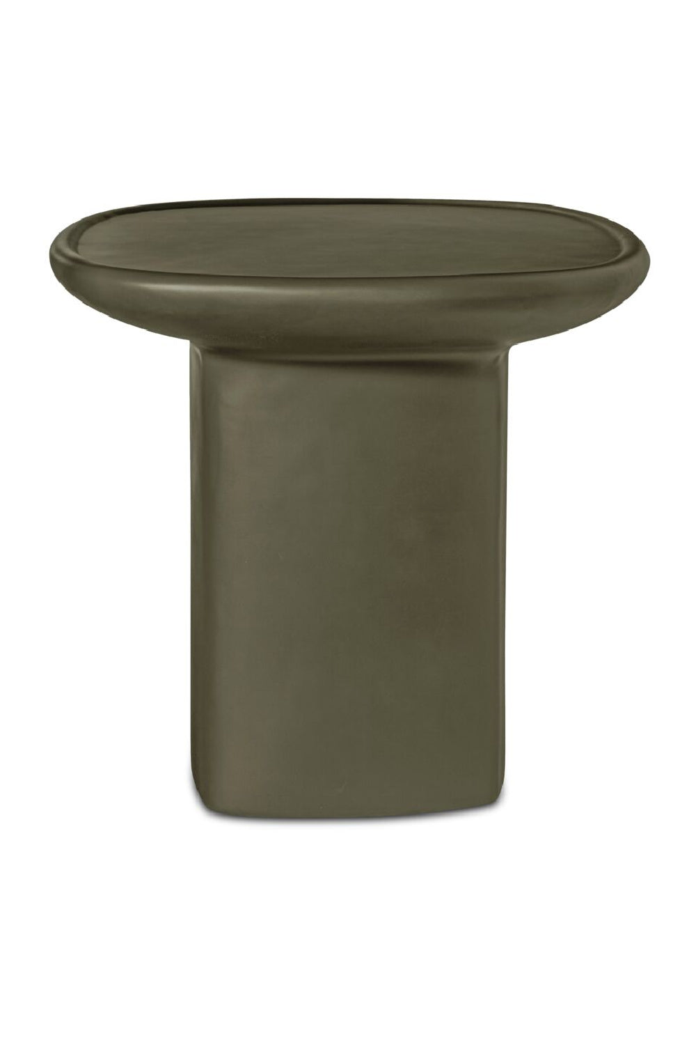Modern European furniture - Square Concrete Outdoor Side Table - www.oroa.com | Oroa.com
