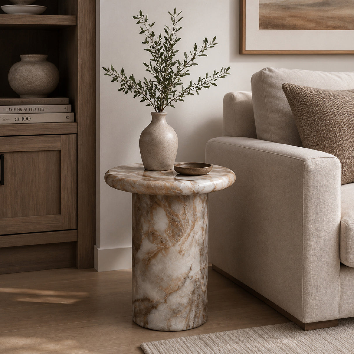 Modern European furniture - Sculptural Indoor/Outdoor Side Table - www.oroa.com | Oroa.com