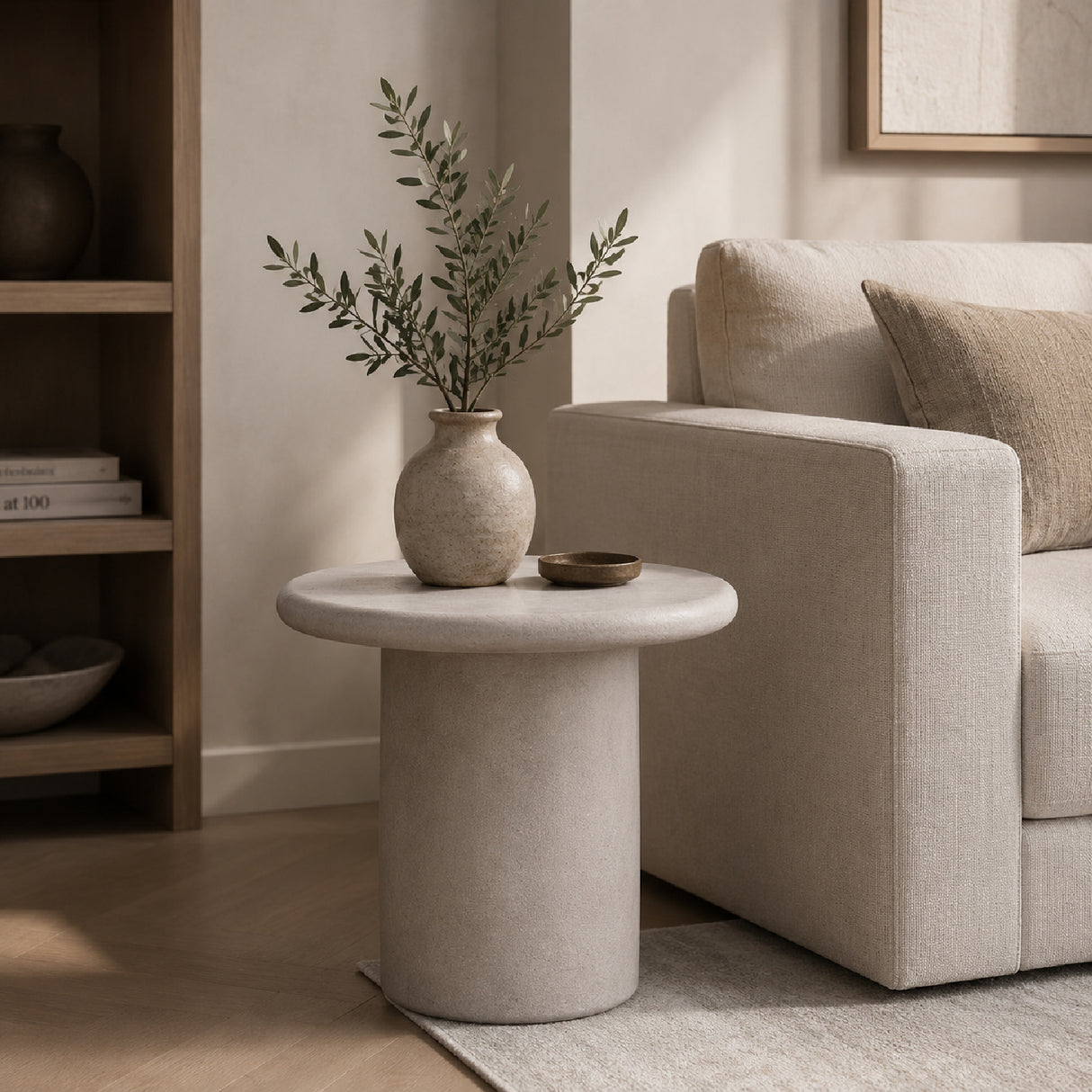 Modern European furniture - Sculptural Indoor/Outdoor Side Table - www.oroa.com | Oroa.com