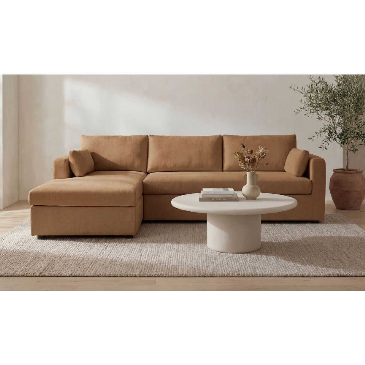 Modern European furniture - Outdoor Concrete Coffee Table - www.oroa.com | Oroa.com