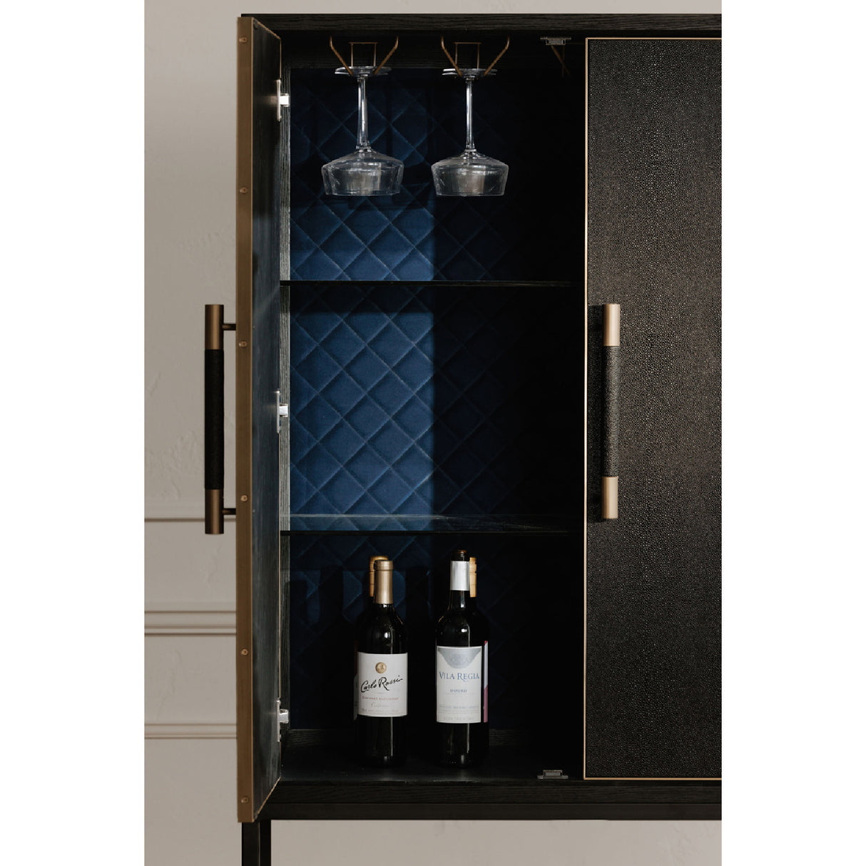 Modern European furniture - Solid Oak Bar Cabinet - www.oroa.com | Oroa.com
