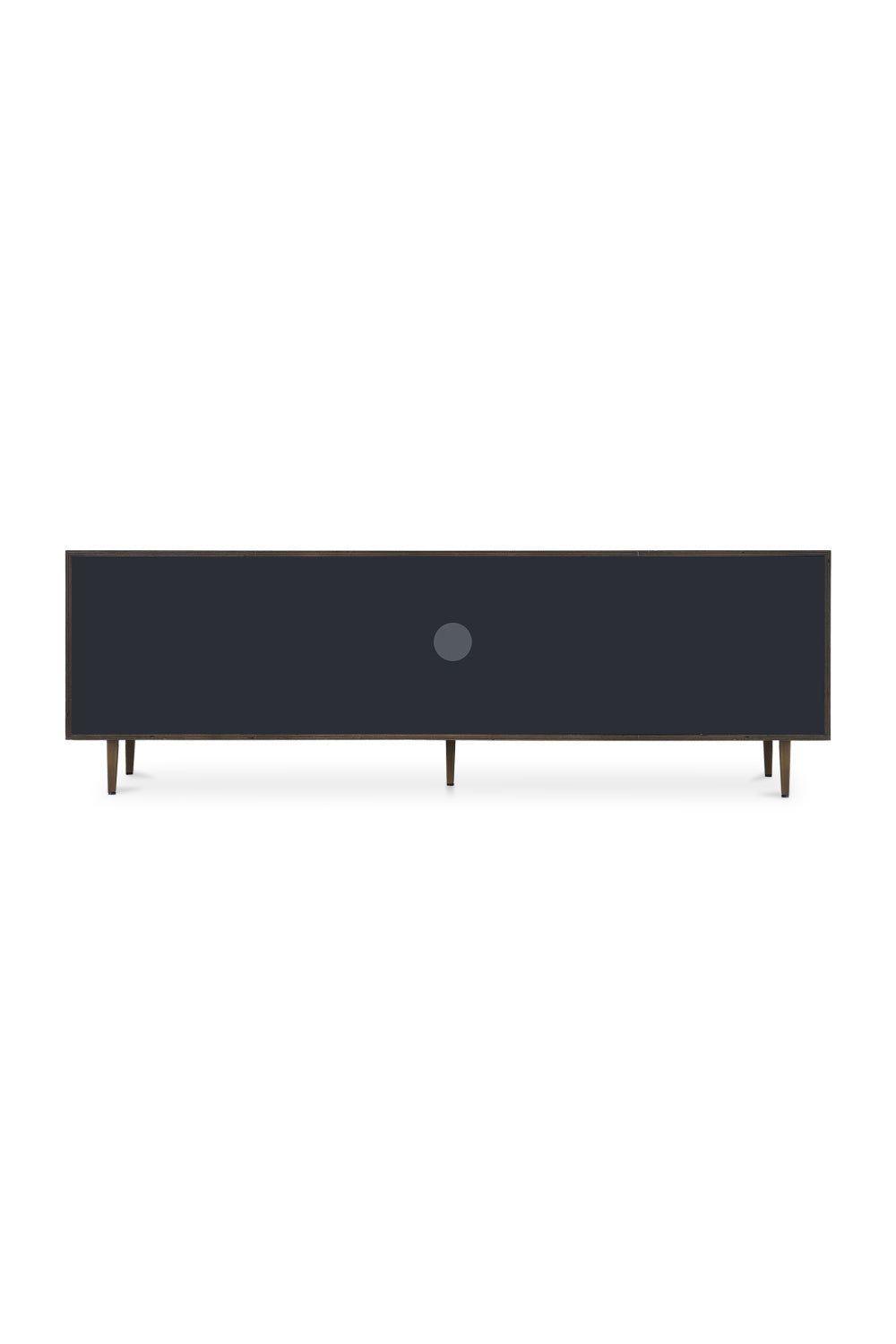 Modern European furniture - Black Relief Carved Sideboard - www.oroa.com