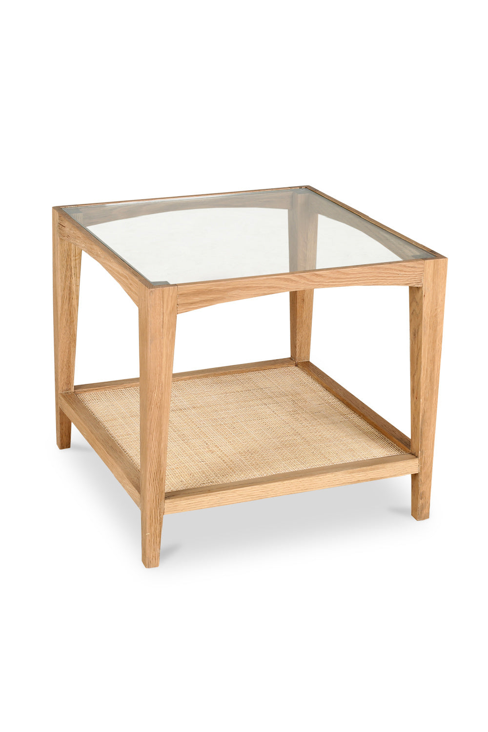 Modern European furniture - Cane Shelf Side Table - www.oroa.com