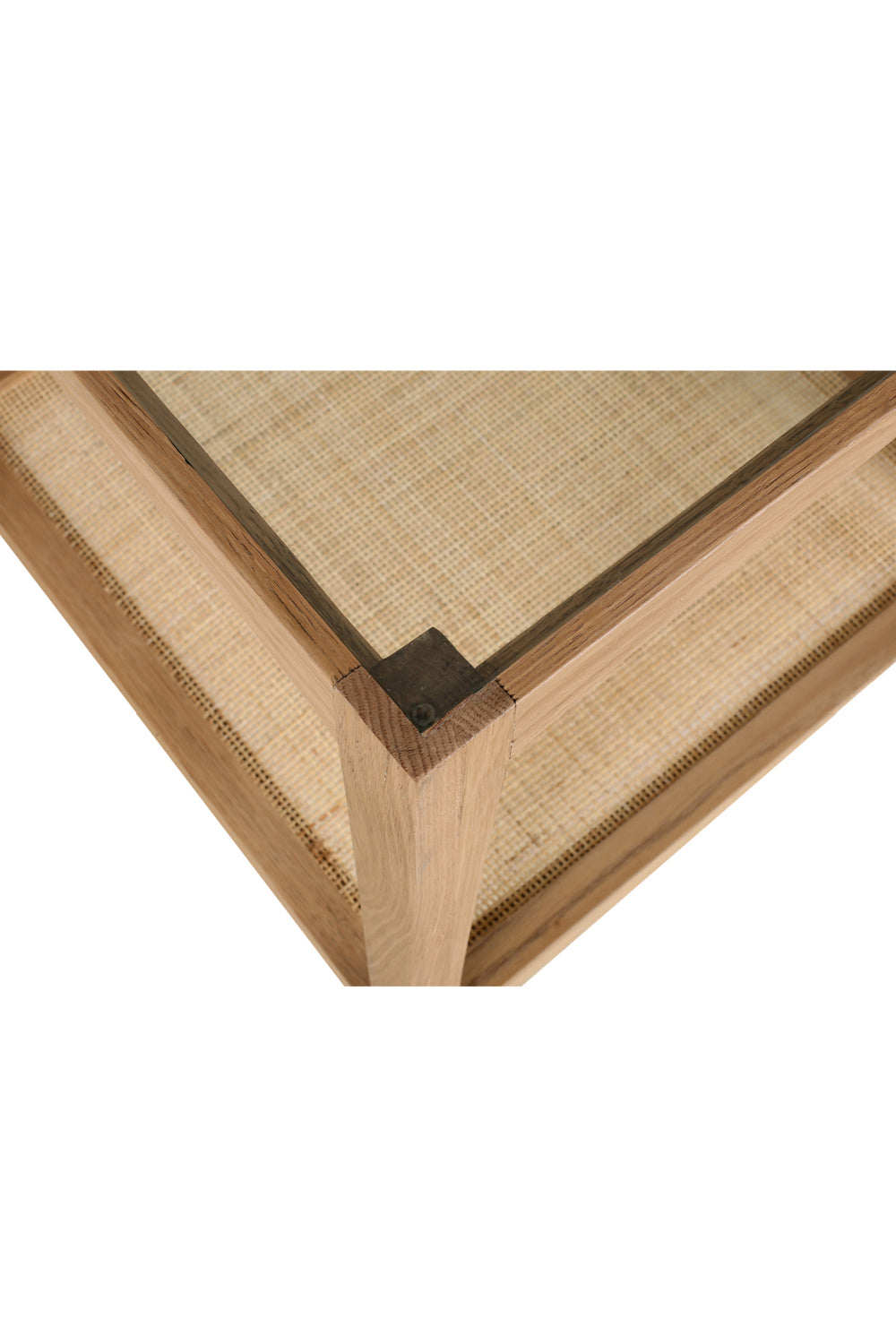 Modern European furniture - Cane Shelf Side Table - www.oroa.com