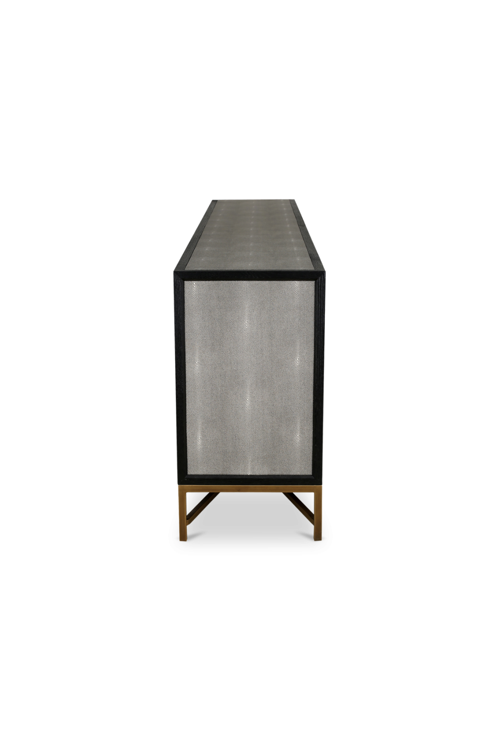 Vegan Leather 4-Door Sideboard | Novi Living Mako | Oroa.com